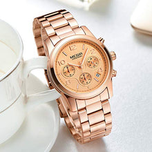 Carica l&#39;immagine nel visualizzatore di Gallery, Orologi da donna ragazze, Orologio polso al quarzo 2057 Rosa - Ilgrandebazar