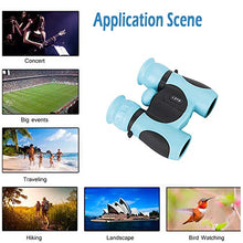 Carica l&#39;immagine nel visualizzatore di Gallery, Fujunkang - Binocolo compatto 8 x 21, per bambini e adulti, Celeste.