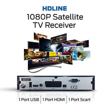 Carica l&#39;immagine nel visualizzatore di Gallery, Ricevitore satellitare digitale HD LINE 310 (HDTV, DVB-S/S2, Full 1080P) - Ilgrandebazar