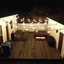 Carica l&#39;immagine nel visualizzatore di Gallery, Svater Catena Luminosa Lampadina Commerciale S14 2x15M Luci a Stringa Eu&amp;uk - Ilgrandebazar