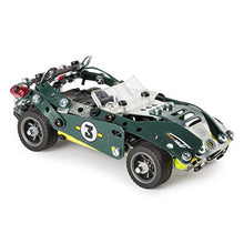 Carica l&#39;immagine nel visualizzatore di Gallery, MECCANO by Erector 5 in 1 Roadster Pull Back Car Building Kit, STEM 175 pezzi - Ilgrandebazar