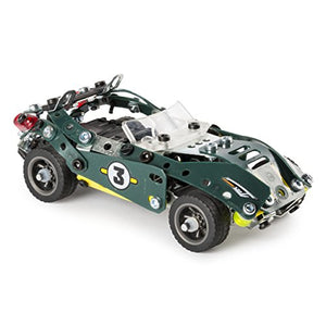 MECCANO by Erector 5 in 1 Roadster Pull Back Car Building Kit, STEM 175 pezzi - Ilgrandebazar