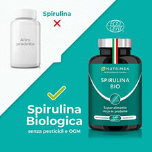 Carica l'immagine nel visualizzatore di Gallery, Spirulina BIO 1500 mg Al Giorno  540 Compresse Con il 60% di Proteine It