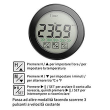 Carica l'immagine nel visualizzatore di Gallery, Termometro Cucina Carne Digitale - Misuratore di Cottura con Display...