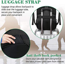 Carica l&#39;immagine nel visualizzatore di Gallery, MATEIN Zaino Uomo Zaino per PC Portatile, 15.6 Pollici Zaino Porta PC con Caricatore USB Zaino da lavoro, Impermeabile Zaino per Laptop, Computer, Notebook, Viaggio Regalo Uomo &amp; Donna - Nero