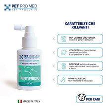 Carica l&#39;immagine nel visualizzatore di Gallery, Virosac PetProMed - Dentifricio Spray - Ideale per l&#39;igiene di denti e gengive del cane - 1 flacone da 50 ml con estratto di ananas e menta