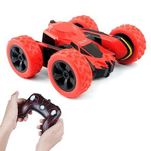 Carica l'immagine nel visualizzatore di Gallery, Macchina Telecomandata, 4WD RC Auto Telecomando 360° Rotazione Acrobatica RC Stunt Car Telecomandate 1:28 / 2.4GHZ Macchina Radiocomandata per Bambini Giocattoli Regalo- Rosso (Batteria Non Inclusa)