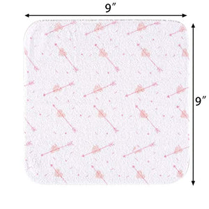 Asciugamano e salviette da bagno con cappuccio Viviland Baby, Fenicottero - Ilgrandebazar