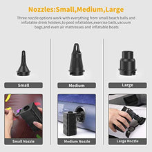 Carica l&#39;immagine nel visualizzatore di Gallery, morpilot Pompa d&#39;Aria Elettrica Senza Fili,12V DC/USB Ricarica,...