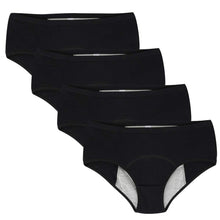 Carica l&#39;immagine nel visualizzatore di Gallery, Nightaste Mutandine Periodo Mestruale Cotone Ragazze Micro Mesh Donna...