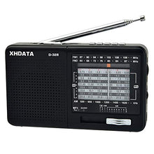Carica l&#39;immagine nel visualizzatore di Gallery, XHDATA D-328 Lettore MP3 Radio Portatile Supporto TF Card FM AM