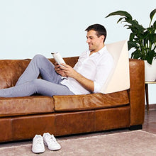 Carica l'immagine nel visualizzatore di Gallery, Purovi® Cuscino a Cuneo per letto e divano | Supporto lombare | Ideale per...