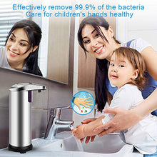 Carica l'immagine nel visualizzatore di Gallery, opamoo Dispenser Sapone Automatico, Touchless Nero1