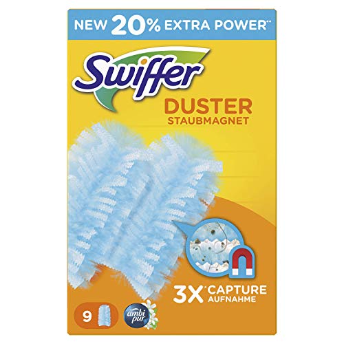 Swiffer Duster Ambipur Piumino Catturapolvere, 9 Ricariche - Ilgrandebazar