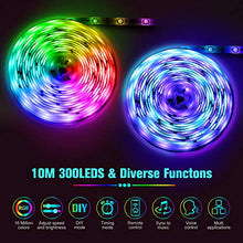 Carica l'immagine nel visualizzatore di Gallery, [NEW] Aerb 10M Smart WIFI LED Striscia, 16 Milioni Colori, Dimmerabile,...