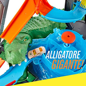 Hot Wheels FTB67 Mega Autolavaggio Playset per Macchinine con Pista...