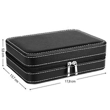 Carica l'immagine nel visualizzatore di Gallery, SONGMICS Scatola Porta Orologi Portatile a 4 Scomparti, Custodia per Orologi... - Ilgrandebazar
