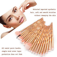 Carica l&#39;immagine nel visualizzatore di Gallery, Set di Pennelli Trucco Unicorno, INTVN 20 Pcs Kit Unicorno...