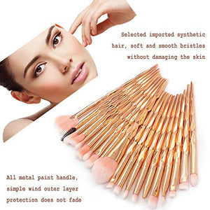 Set di Pennelli Trucco Unicorno, INTVN 20 Pcs Kit Unicorno...