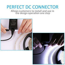 Carica l&#39;immagine nel visualizzatore di Gallery, Striscia led bianco freddo 300 leds IP65 impermeabile strisce 5 6000k+12v