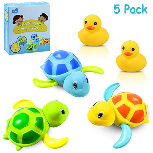 Yojoloin Baby Bathing Bath Vasca da Bagno Pool Toy, 5 Pcs