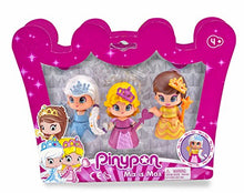 Carica l&#39;immagine nel visualizzatore di Gallery, Pinypon Pack Principesse, 3 Pezzi, 700014094