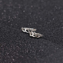 Carica l'immagine nel visualizzatore di Gallery, Milacolato 2pairs Argento sterling Orecchino a cerchio piccolo per donna... - Ilgrandebazar
