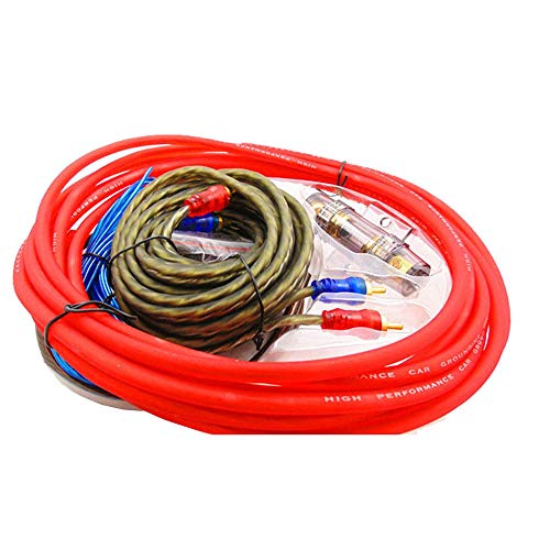 Mintice Kit Cablaggio Amplificatore Auto subwoofer Audio AMP RCA Cavo Cavi...