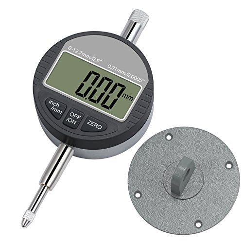 Neoteck DTI LCD Comparatore Centesimale Digitale 0.01/0.0005'' 0.01mm/12.7mm