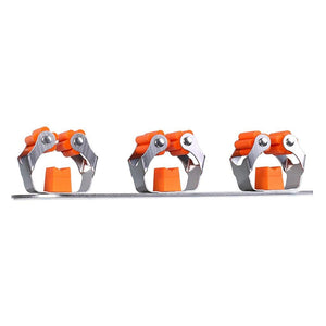 Ganci da muro Scopa Mop Titolare, scope a muro,portascope 3 Positions, D