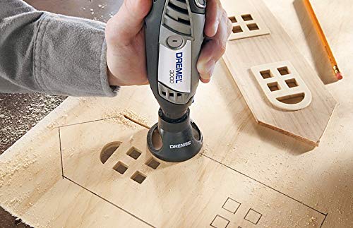 Dremel 3000 Utensile Multifunzione Rotativo - 130W, Con 15 Accessori - Foto 5