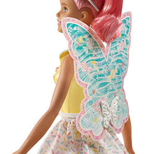 Carica l&#39;immagine nel visualizzatore di Gallery, Barbie Dreamtopia Bambola Tema Caramelle Colorate con Capelli e Ali Rosa,... - Ilgrandebazar