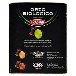 Crastan Capsule Orzo Biologico Compatibili Nespresso - Confezioni da 6 x 15... - Ilgrandebazar