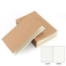 Carica l&#39;immagine nel visualizzatore di Gallery, VEESUN Blocco Note A5 Set da 10, Quaderno Schizzi per A5/10Pcs, Beige.