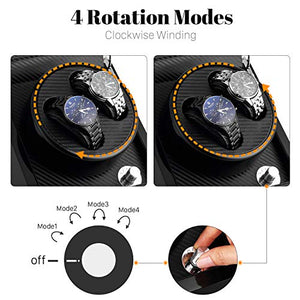 Watch winder Scatola orologio a carica automatica con Velocità regolabile... - Ilgrandebazar