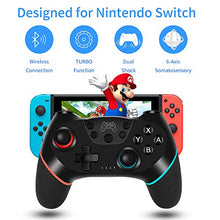 Carica l&#39;immagine nel visualizzatore di Gallery, Controller Wireless per Nintendo Switch, RegeMoudal Bluetooth Switch Pro...