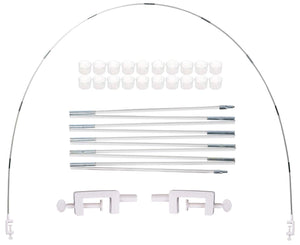 PILIN Kit Arco Palloncino Bianco per Diverse Dimensioni del Tavolo