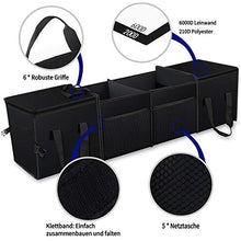 Carica l'immagine nel visualizzatore di Gallery, Borsa bauletto per auto, Bagagliaio organizer auto con cinturini in...