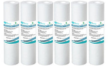 Carica l&#39;immagine nel visualizzatore di Gallery, 6x AquaHouse 10&quot; Cartuccia filtro acqua per sedimenti osmosi inversa,... - Ilgrandebazar
