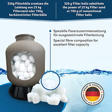 Carica l'immagine nel visualizzatore di Gallery, Le Sfere filtranti per Piscina Veddelholzer Sono Prodotte con Il Materiale più Leggero per Un’efficacia Senza paragoni. Sostituiscono 25kg di Sabbia di Quarzo filtrante. Prodotte in Germania