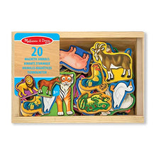 Carica l&#39;immagine nel visualizzatore di Gallery, Melissa &amp; Doug- 20 Animali di Legno Magnetizzati Giocattolo, Multicolore - Ilgrandebazar