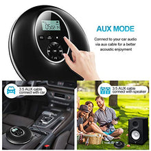 Carica l&#39;immagine nel visualizzatore di Gallery, Lettore CD Portatile Gueray Walkman con cuffie Audio Digitale Lossless Nero