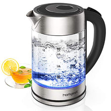 Carica l&#39;immagine nel visualizzatore di Gallery, Bollitore Elettrico, Homgeek Acqua Elettrico Veloce da 2200W /...