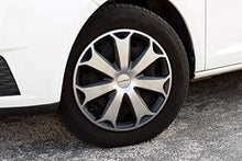 Carica l'immagine nel visualizzatore di Gallery, Goodyear GOD9042 Set di 4 Copricerchi Daytona, Argento/Nero, 14 Pollici 14"