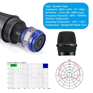 MouKey MWm-5 Microfono dinamico per karaoke canto con cavo XLR da - Ilgrandebazar