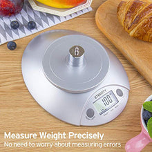 Carica l&#39;immagine nel visualizzatore di Gallery, ETEKCITY Bilancia da Cucina Digitale Elettronica 5kg/11lb, Chiaro - Ilgrandebazar