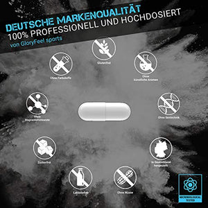 GloryFeel Sport Integratore L-Carnitina, 140 Capsule Vegan, 3.000 mg di Pura...