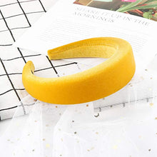 Carica l&#39;immagine nel visualizzatore di Gallery, Fasce Per Capelli Rigidi, In Spugna Di Velluto Makone DT025 - Ilgrandebazar