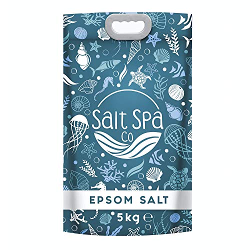Sale Epsom ULTRA PURO | Sali da Bagno 5KG | Salt Spa Co | Lenisce i Muscoli...