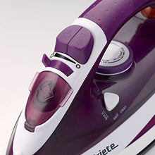 Carica l'immagine nel visualizzatore di Gallery, Ariete 6235 Ferro da stiro a secco e a vapore Ceramica 2000W Porpora, Bianco - Ilgrandebazar
